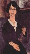 Amedeo Modigliani, Portrat der Paulette Jourdain